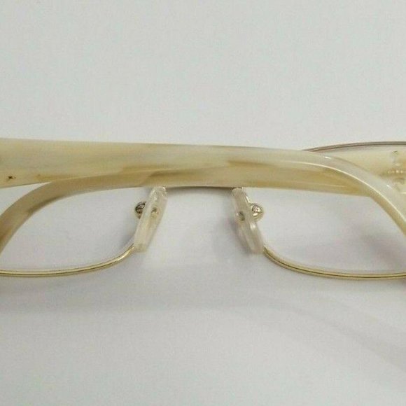 Fendi F897 Full Rim Gold Eyeglasses 51/17 135 Ital - Picture 8 of 9